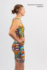 Ladies Chlorine Proof Leg Suit - Wham Baam Sam